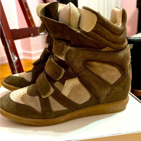 Isabel marant black trainers best sale